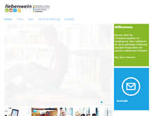 Tablet Screenshot of liebenwein.com